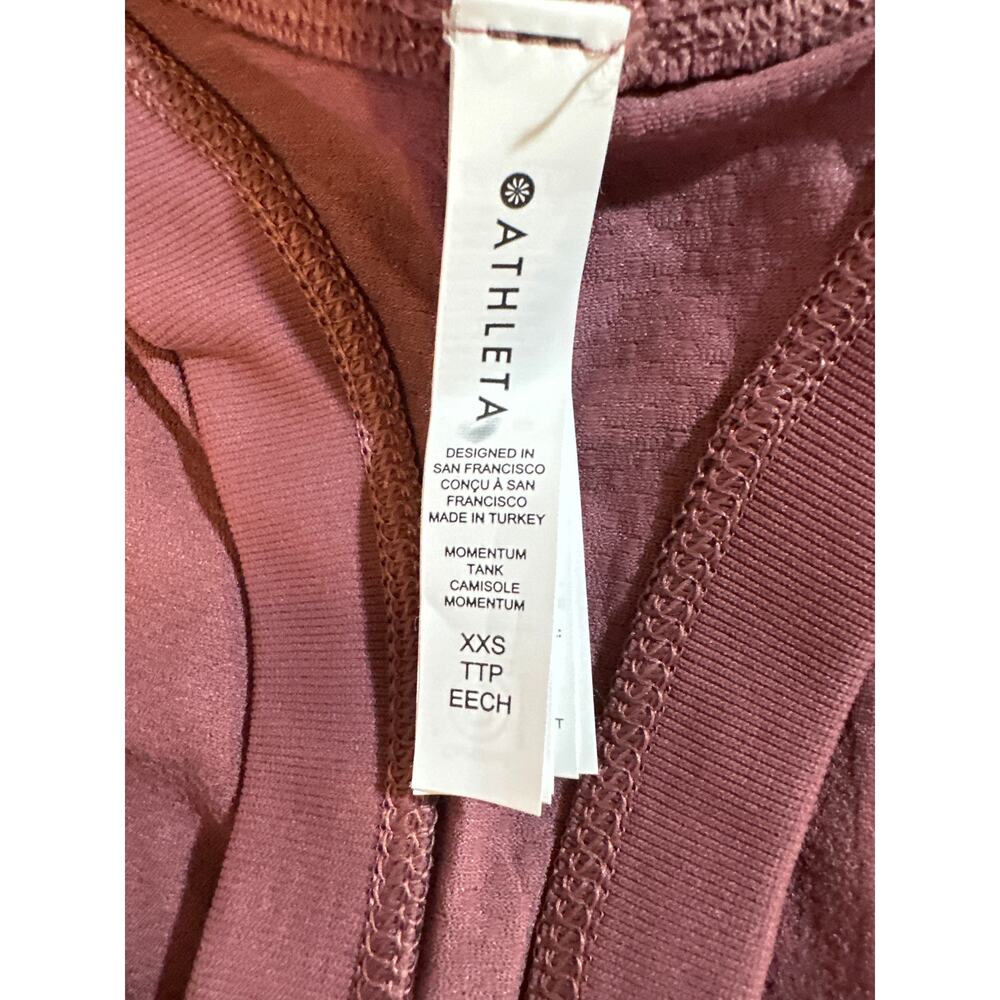 Athleta Momentum Seamless Tank XXS | Workout Yoga Running Activewear Top NWT - Picture 5 of 7